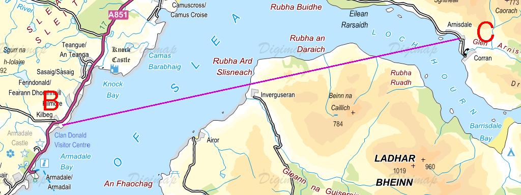 Line from SMO
    to Arnisdale